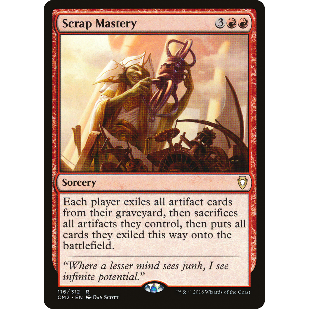Scrap Mastery (CM2-116) - Commander Anthology Volume II