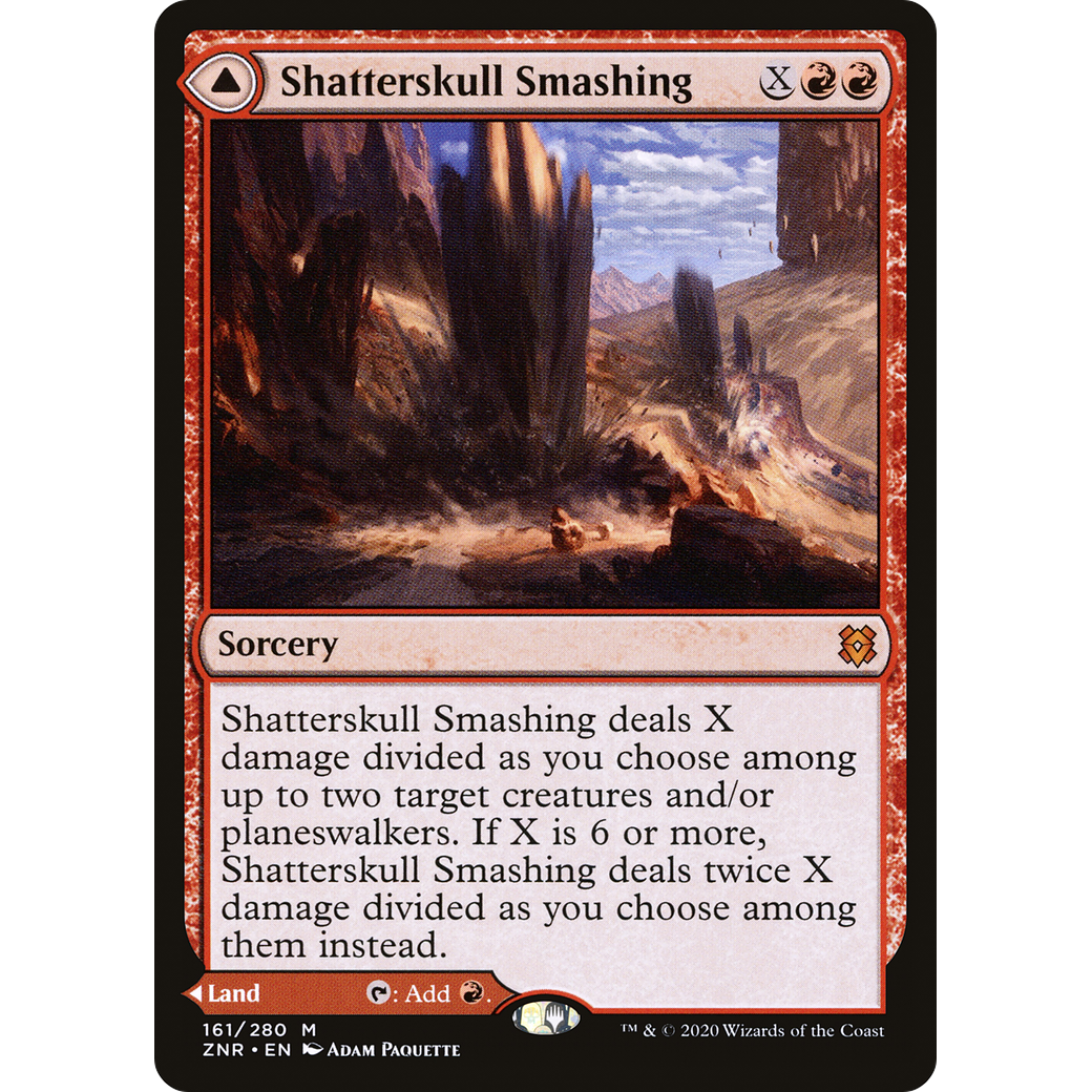 Shatterskull Smashing (ZNR-161) - Zendikar Rising