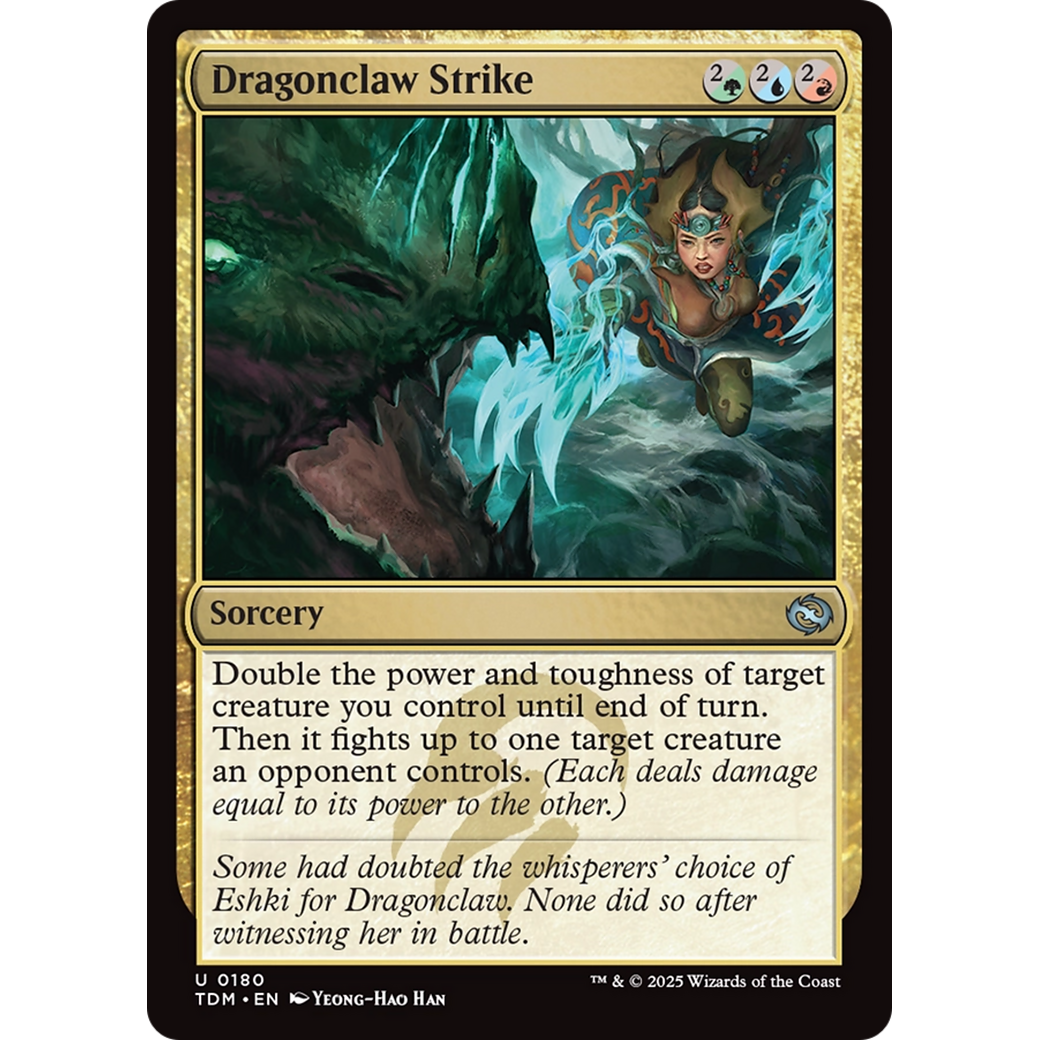 Dragonclaw Strike (TDM-180) - Tarkir: Dragonstorm