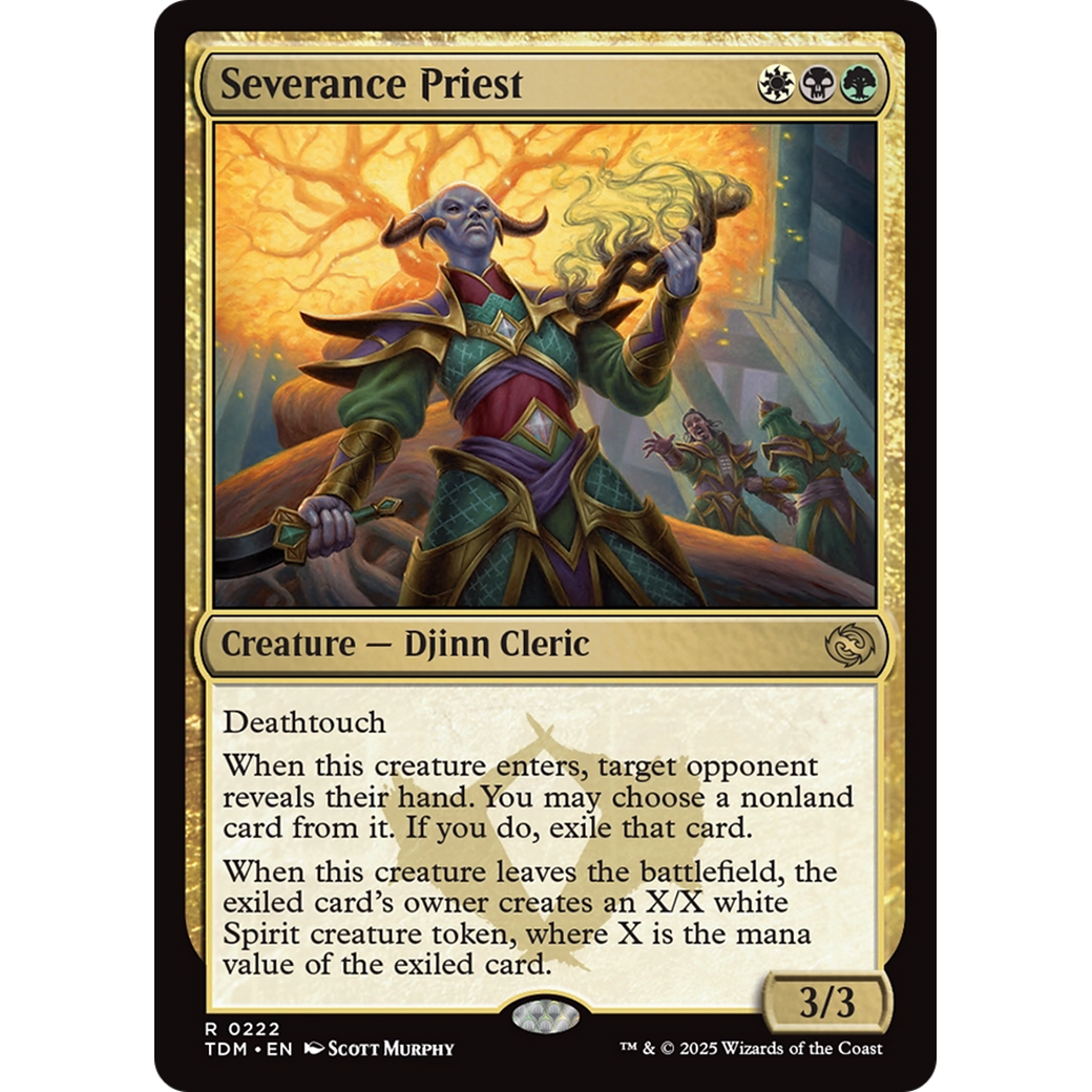 Severance Priest (TDM-222) - Tarkir: Dragonstorm