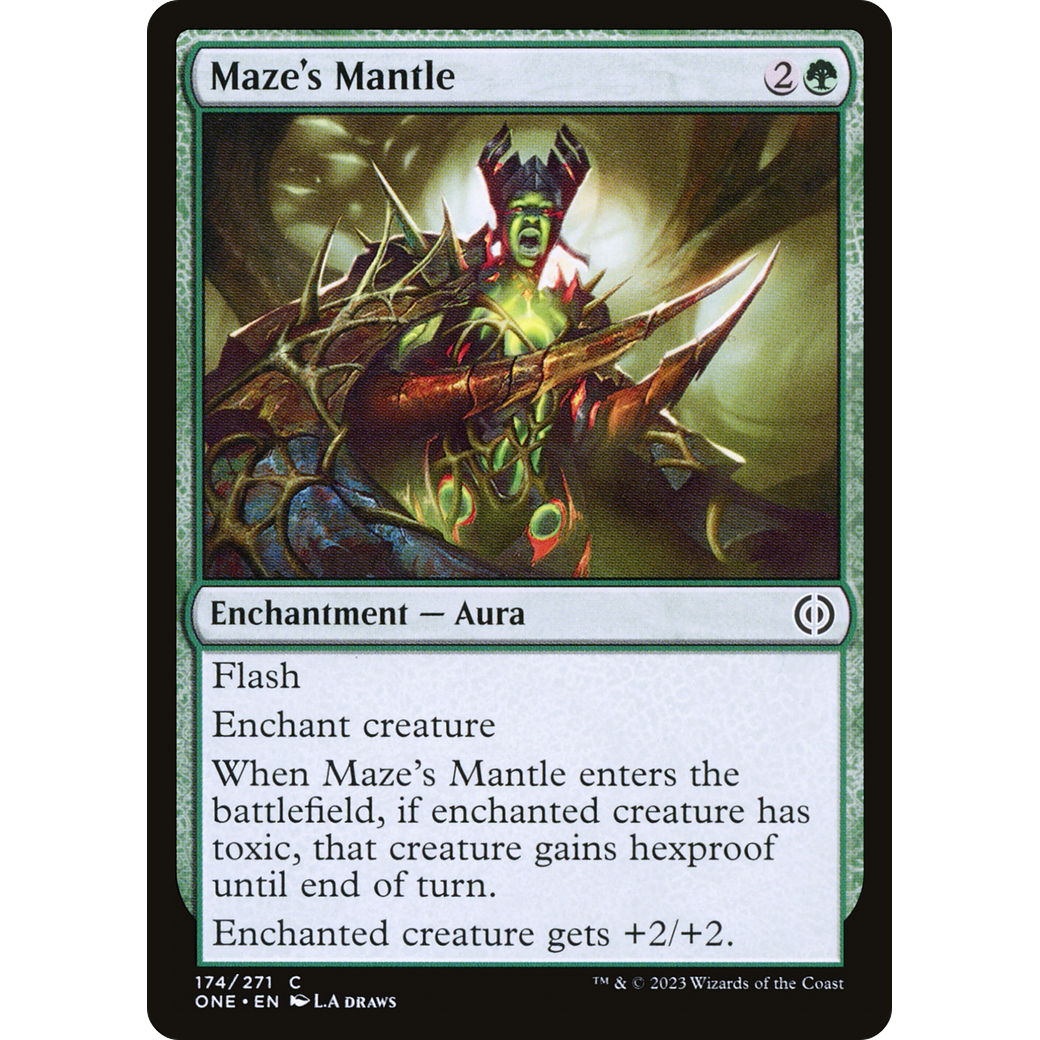Maze's Mantle (ONE-174) - Phyrexia: All Will Be One