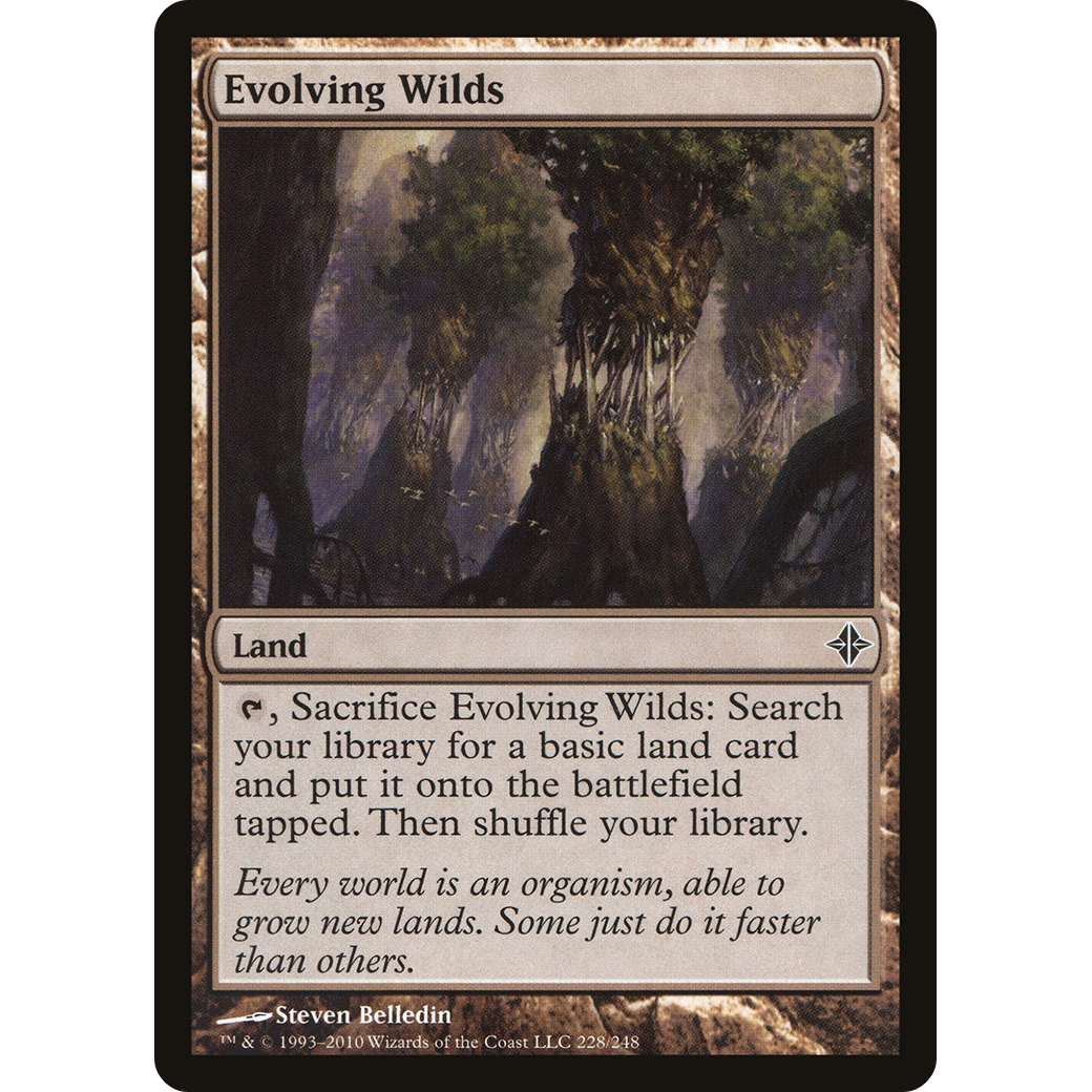 Evolving Wilds (ROE-228) - Rise of the Eldrazi