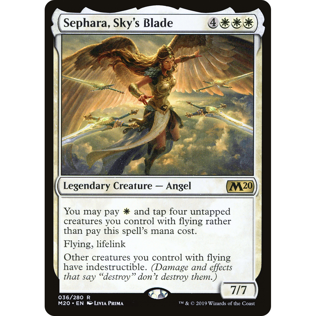 Sephara, Sky's Blade (M20-036) - Core Set 2020