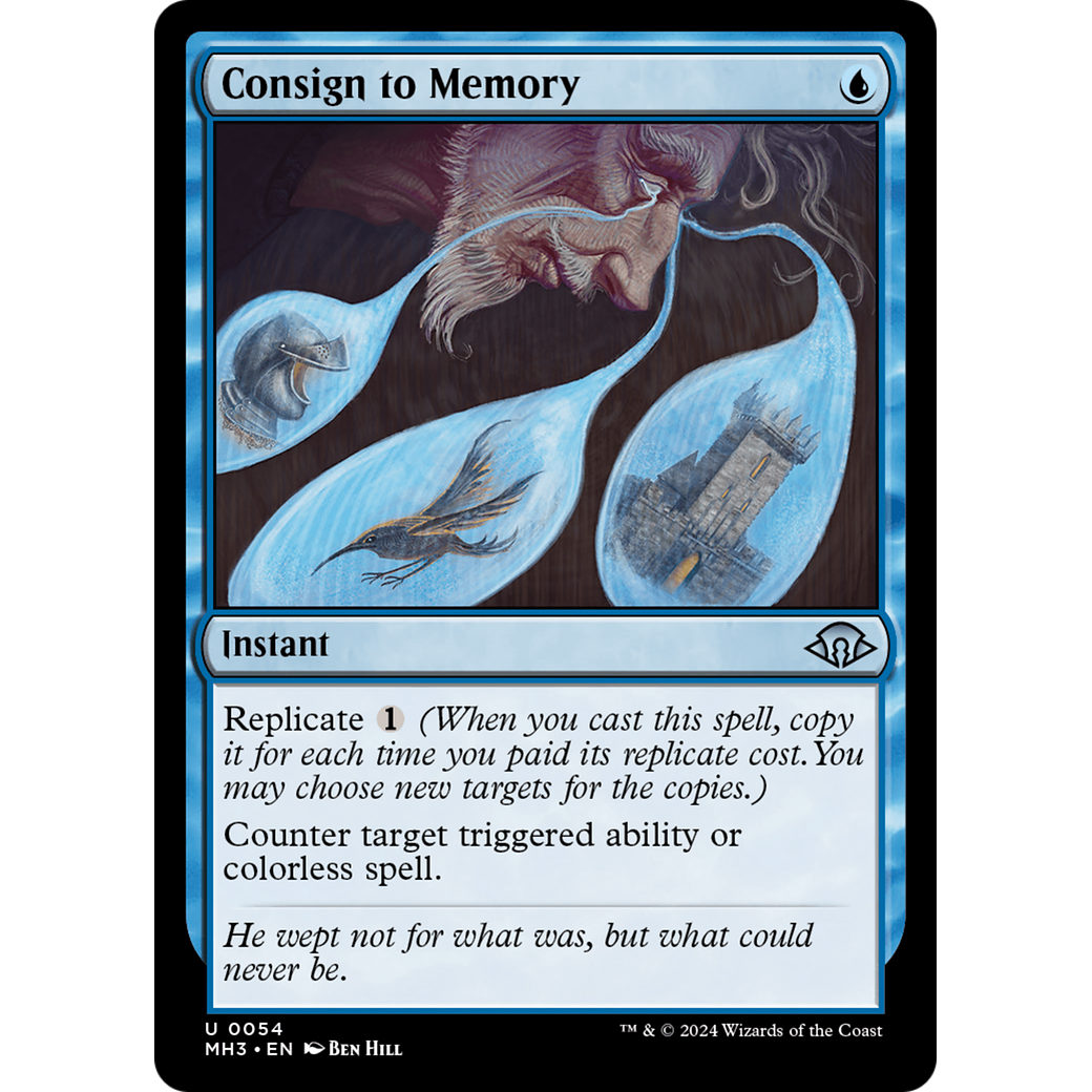 Consign to Memory (MH3-054) - Modern Horizons 3 Foil