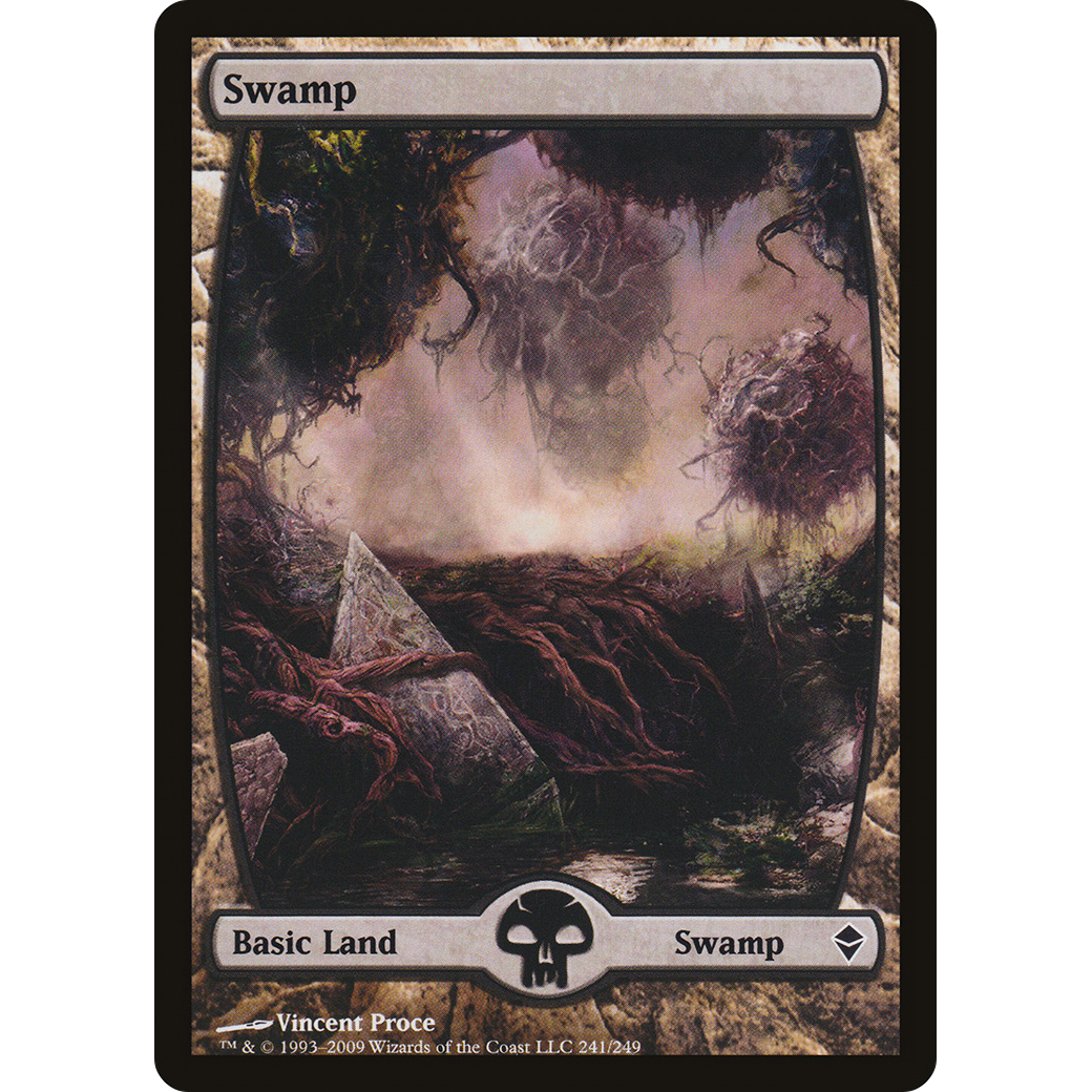 Swamp (241) - Full Art (ZEN-241) - Zendikar