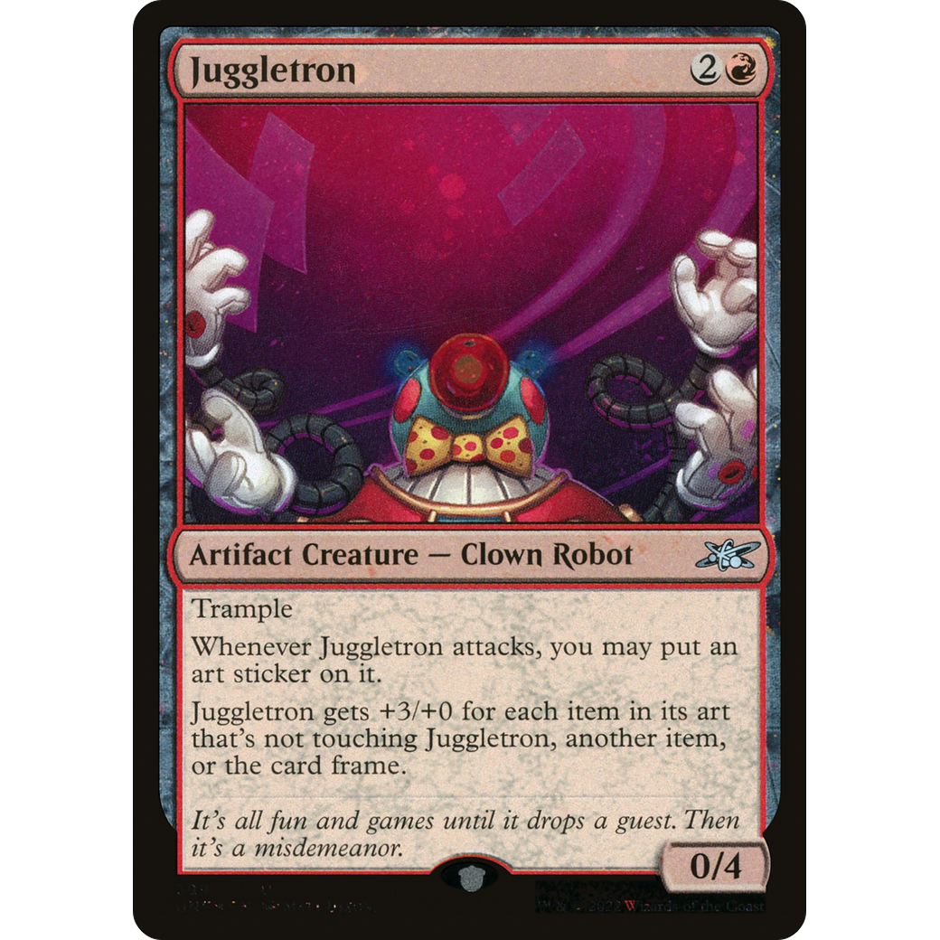 Juggletron (Galaxy Foil) (UNF-399) - Unfinity Foil