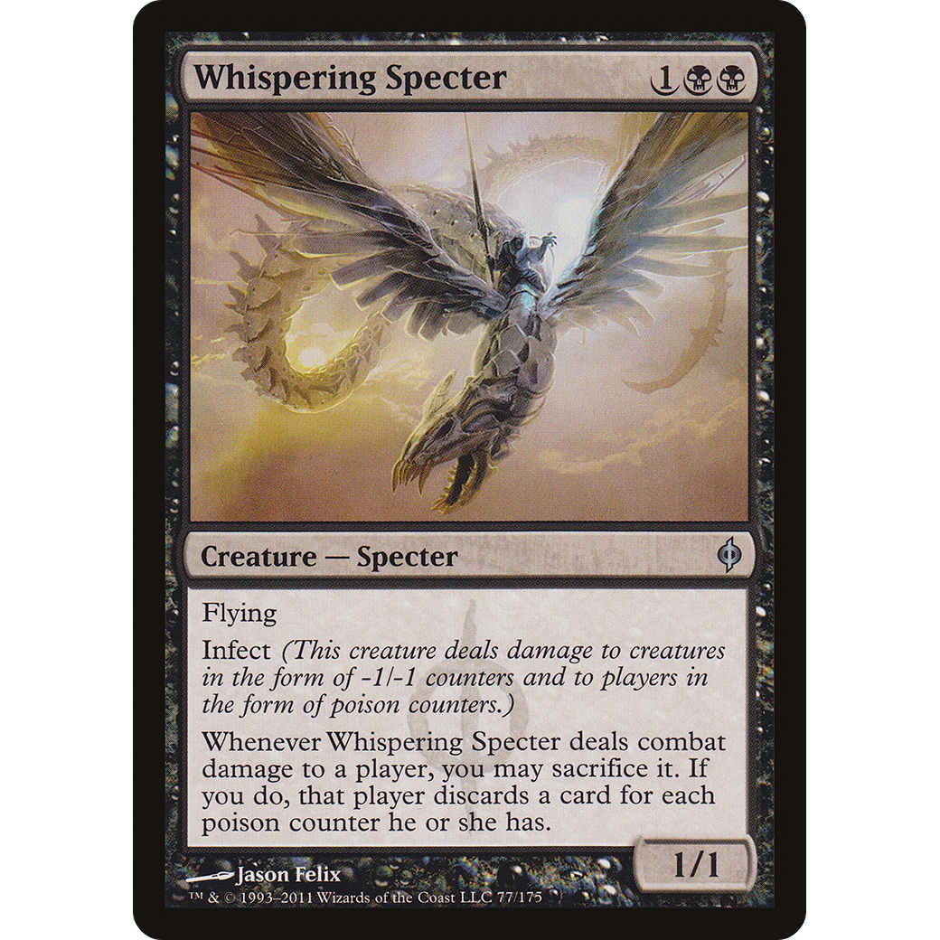 Whispering Specter (NPH-077) - New Phyrexia Foil