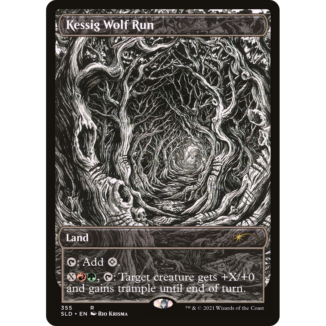 Kessig Wolf Run (SLD-355) - Secret Lair Drop Foil