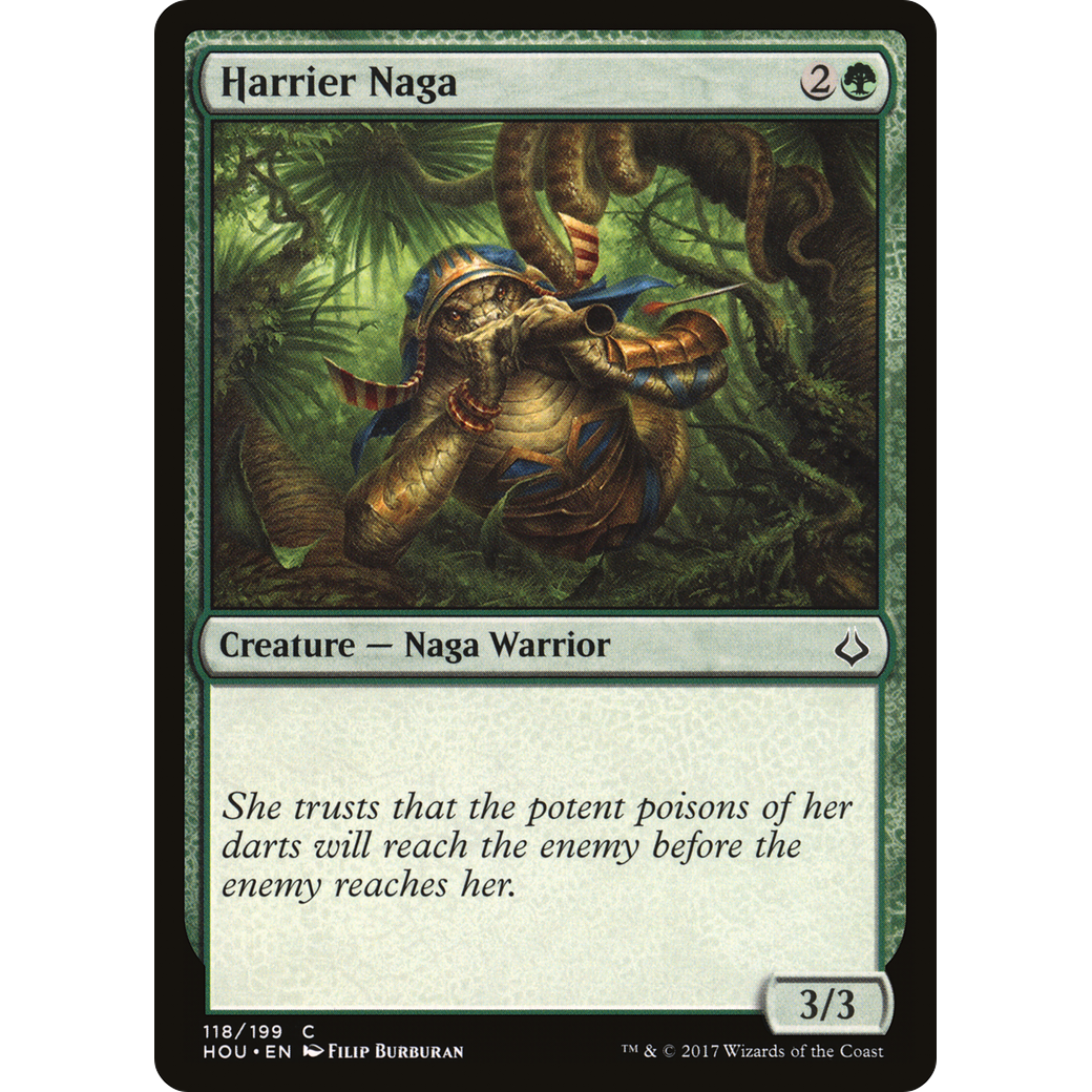 Harrier Naga (HOU-118) - Hour of Devastation Foil