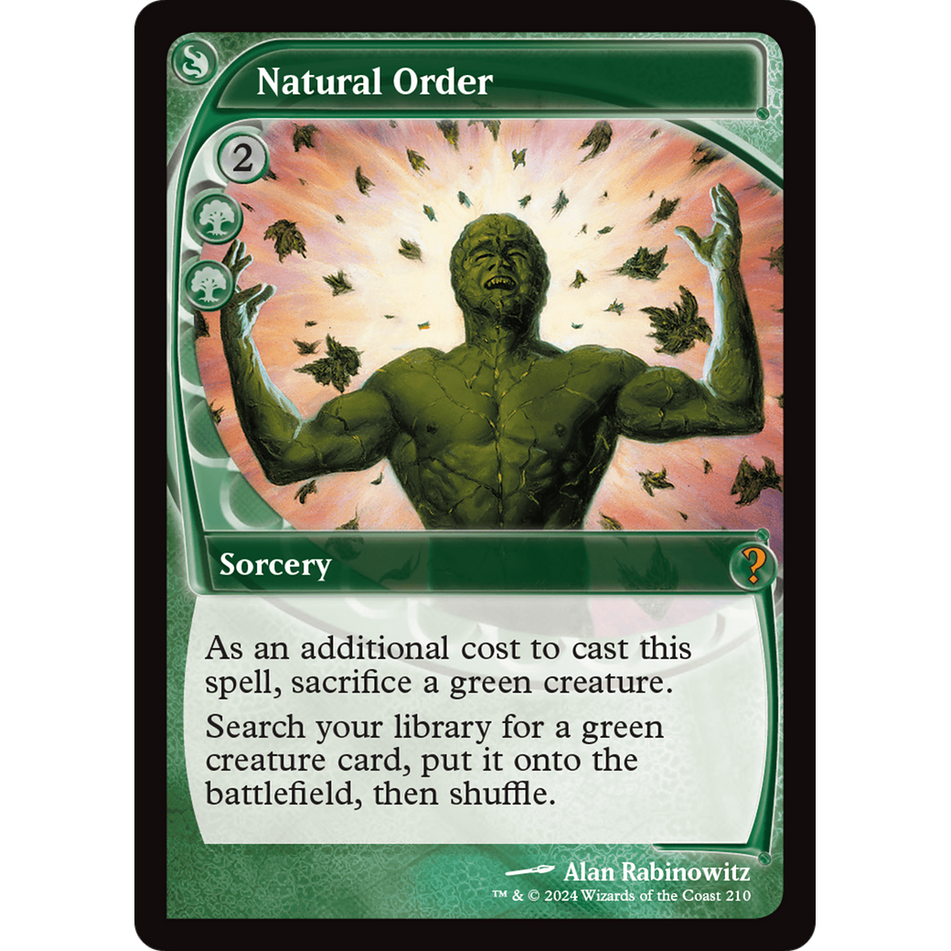 Natural Order (Future Sight) (MB2-210) - Mystery Booster 2