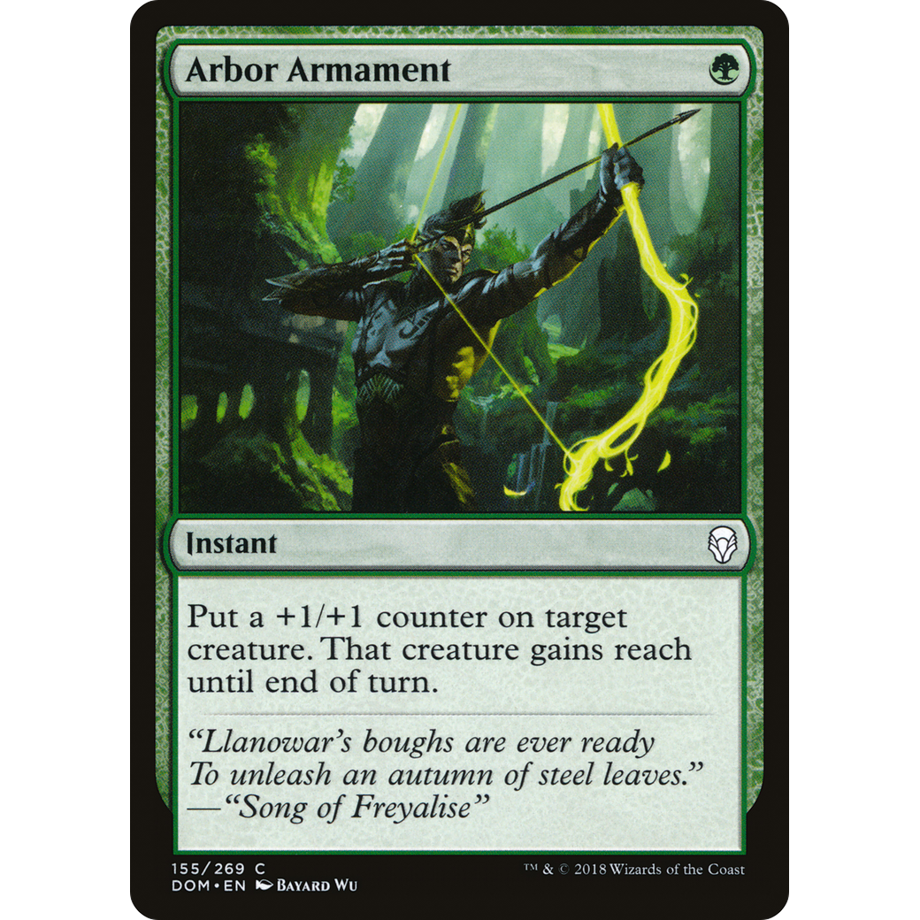 Arbor Armament (DOM-155) - Dominaria Foil