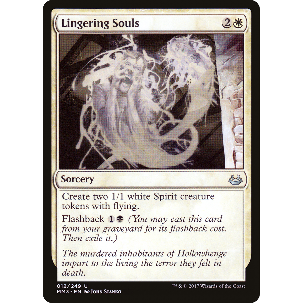 Lingering Souls (MM3-012) - Modern Masters 2017