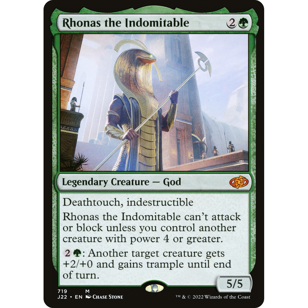 Rhonas the Indomitable (J22-719) - Jumpstart 2022