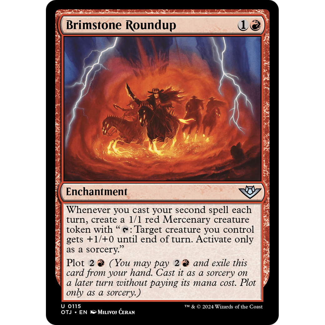 Brimstone Roundup (OTJ-115) - Outlaws of Thunder Junction