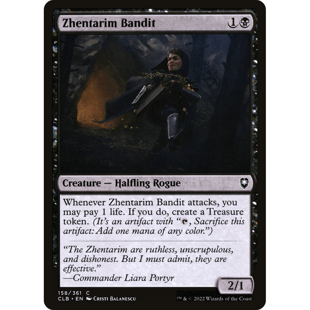 Zhentarim Bandit (CLB-158) - Commander Legends: Battle for Baldur's Gate