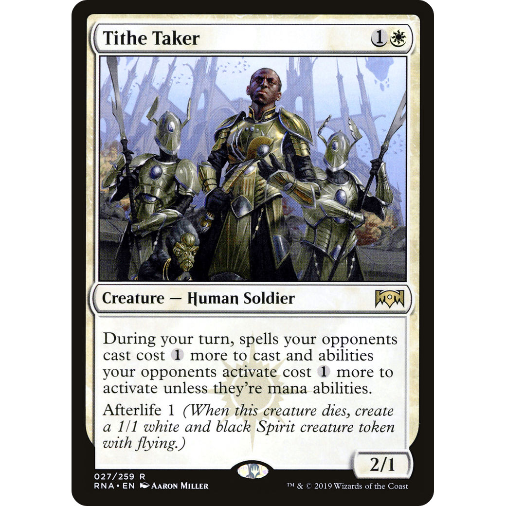 Tithe Taker (RNA-027) - Ravnica Allegiance Foil