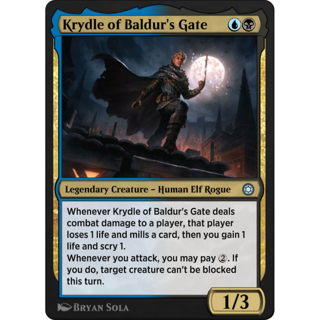 Krydle of Baldur's Gate (HBG-239) - Alchemy Horizons: Baldur's Gate