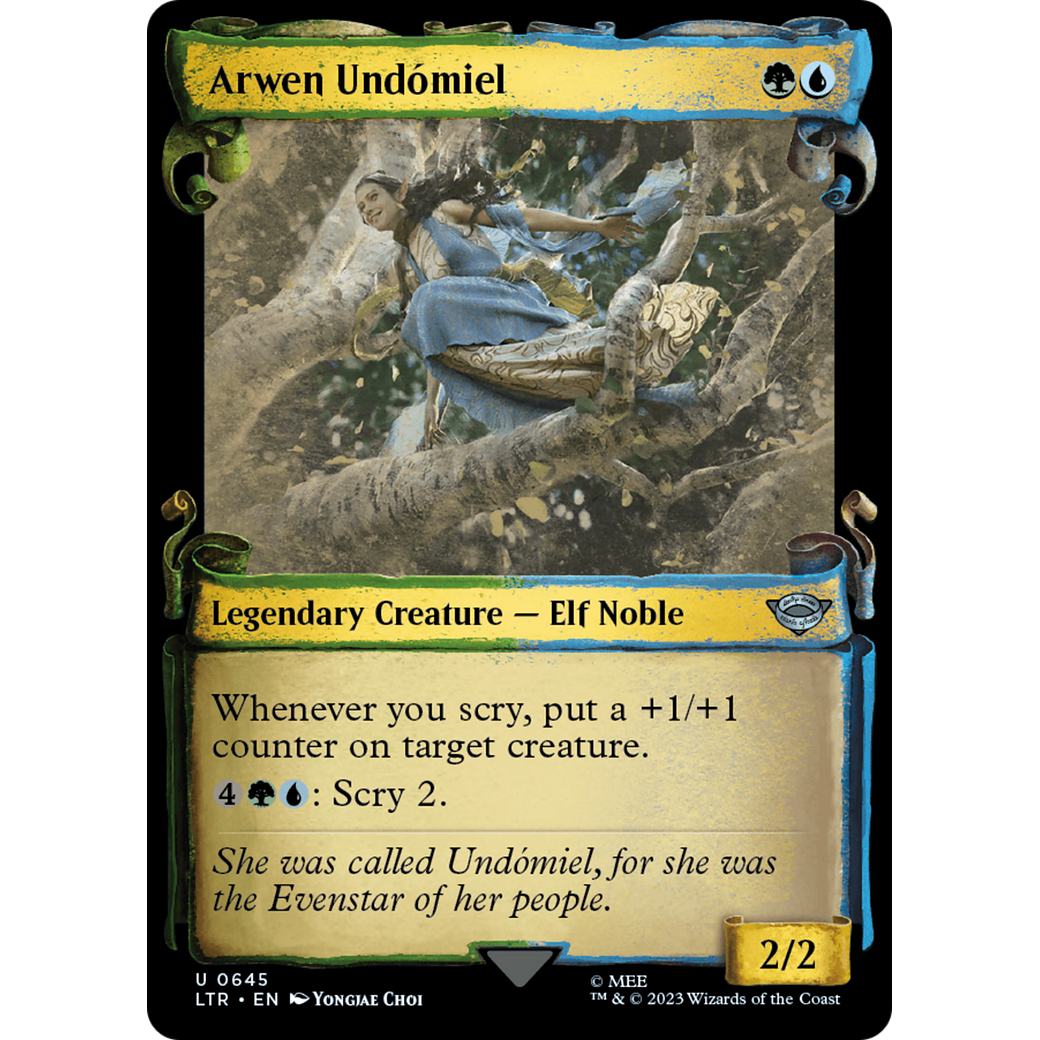 Arwen Undómiel (LTR-645) - The Lord of the Rings: Tales of Middle-earth: (Showcase) Foil