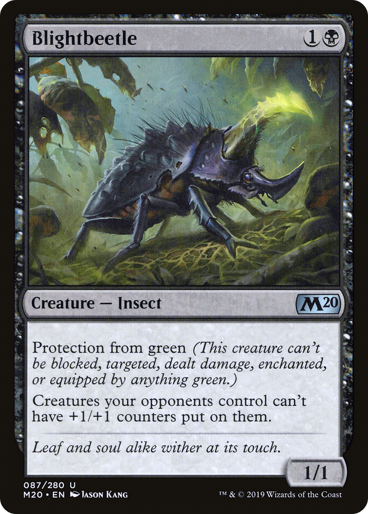 Blightbeetle (M20-087) - Core Set 2020 Foil