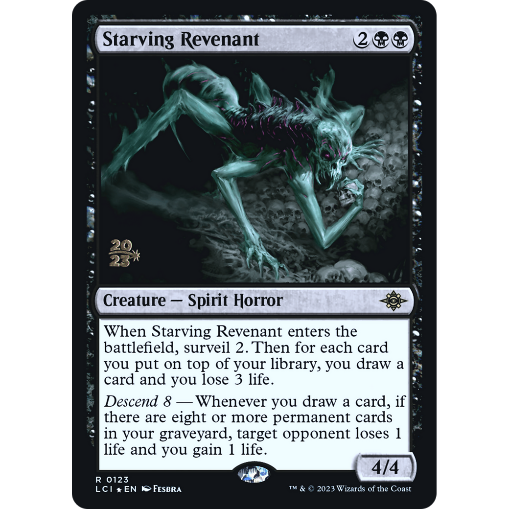 Starving Revenant (PRE-123S) - The Lost Caverns of Ixalan Promos Foil