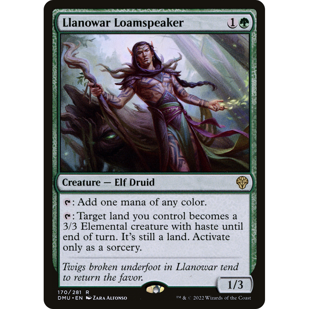 Llanowar Loamspeaker (DMU-170) - Dominaria United