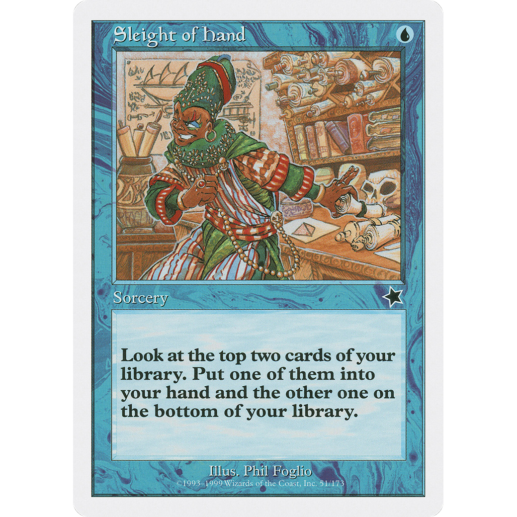 Sleight of Hand (S99-051) - Starter 1999