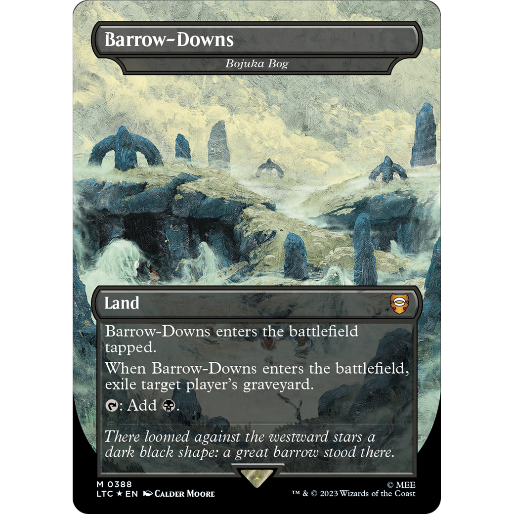 Bojuka Bog (LTC-388) - Tales of Middle-earth Commander / Barrow-Downs (Borderless) Foil