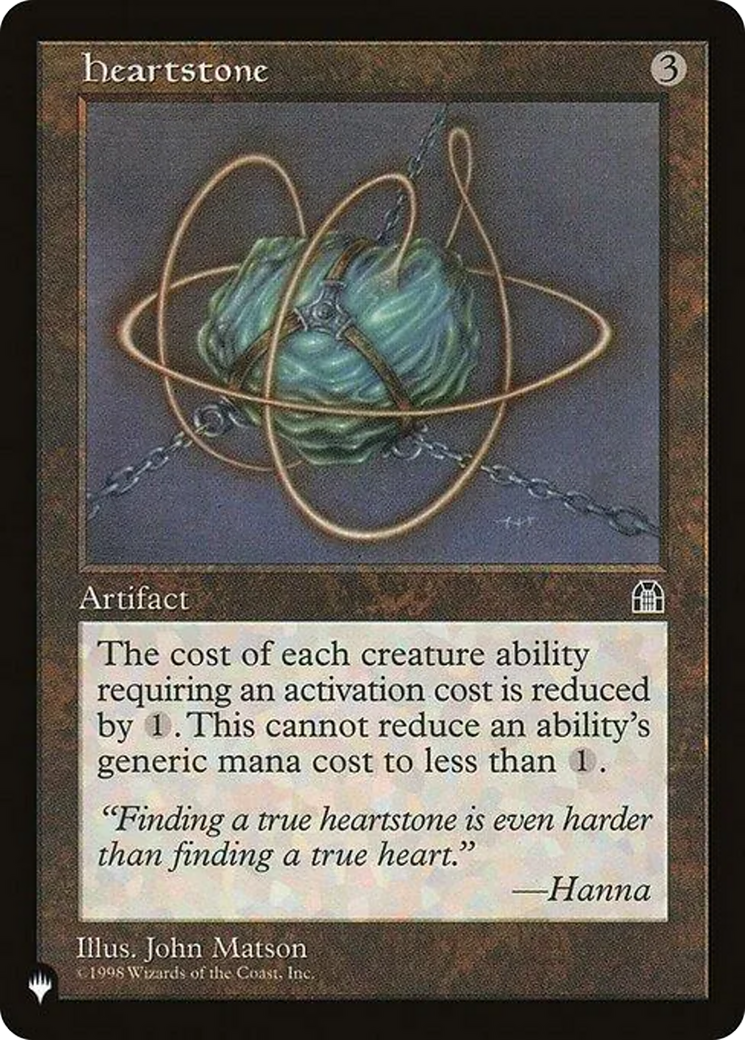 Heartstone (STH) (LIST-) - The List