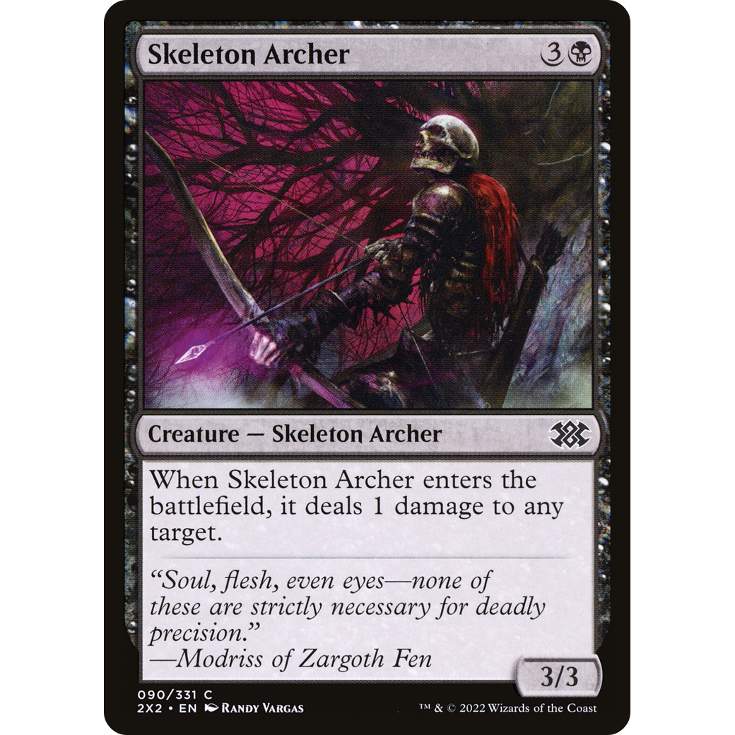 Skeleton Archer (2X2-090) - Double Masters 2022