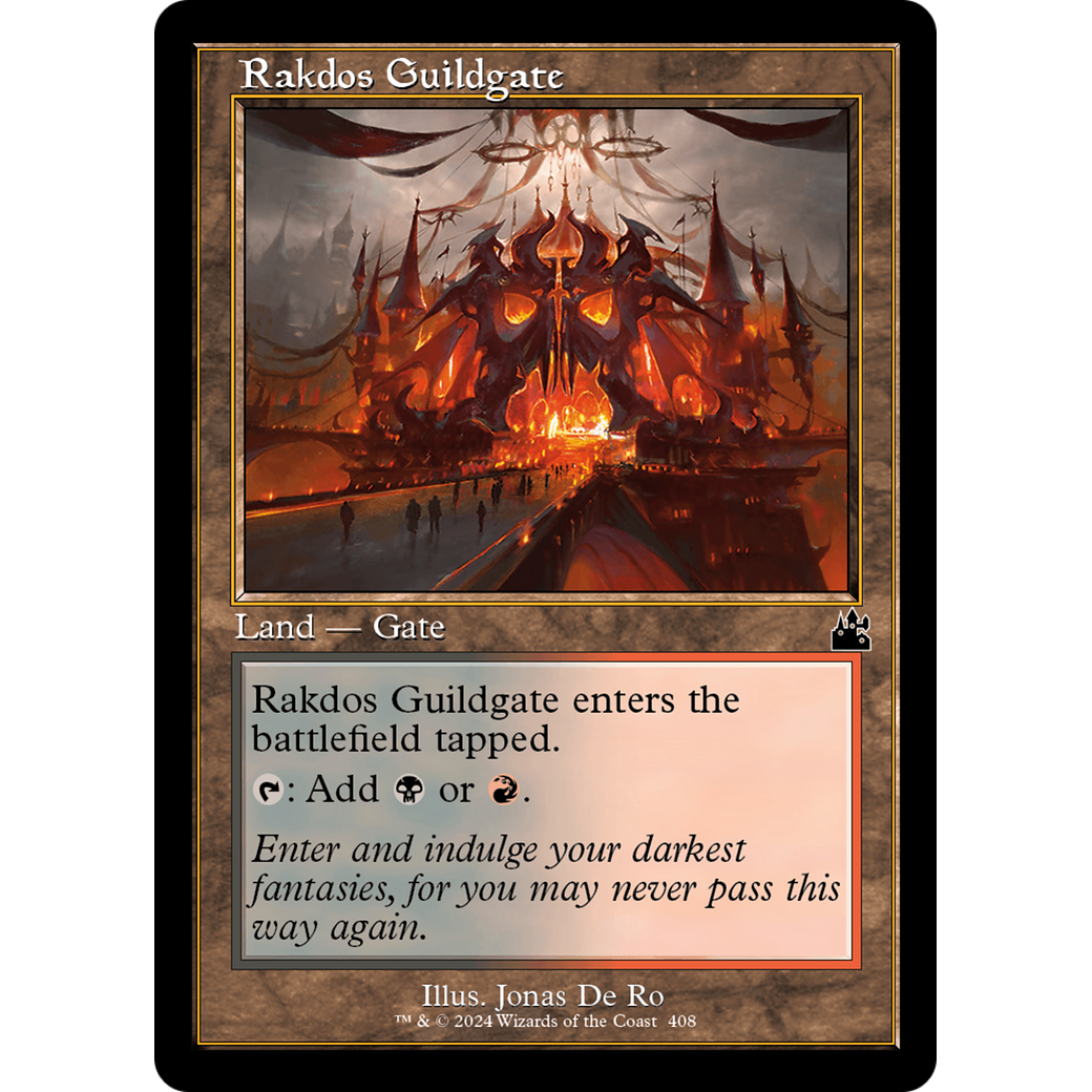 Rakdos Guildgate (RVR-408) - Ravnica Remastered