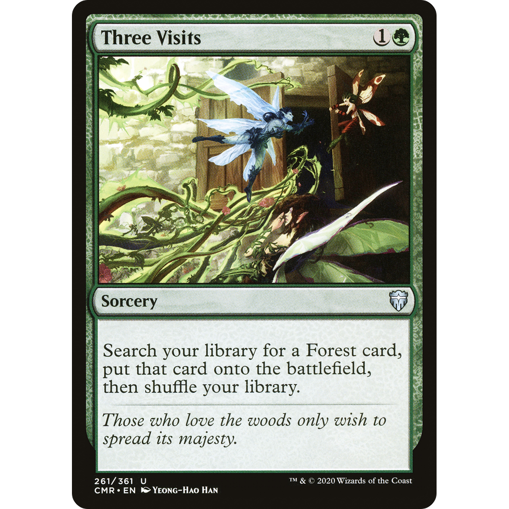 Three Visits (CMR-261) - Commander Legends