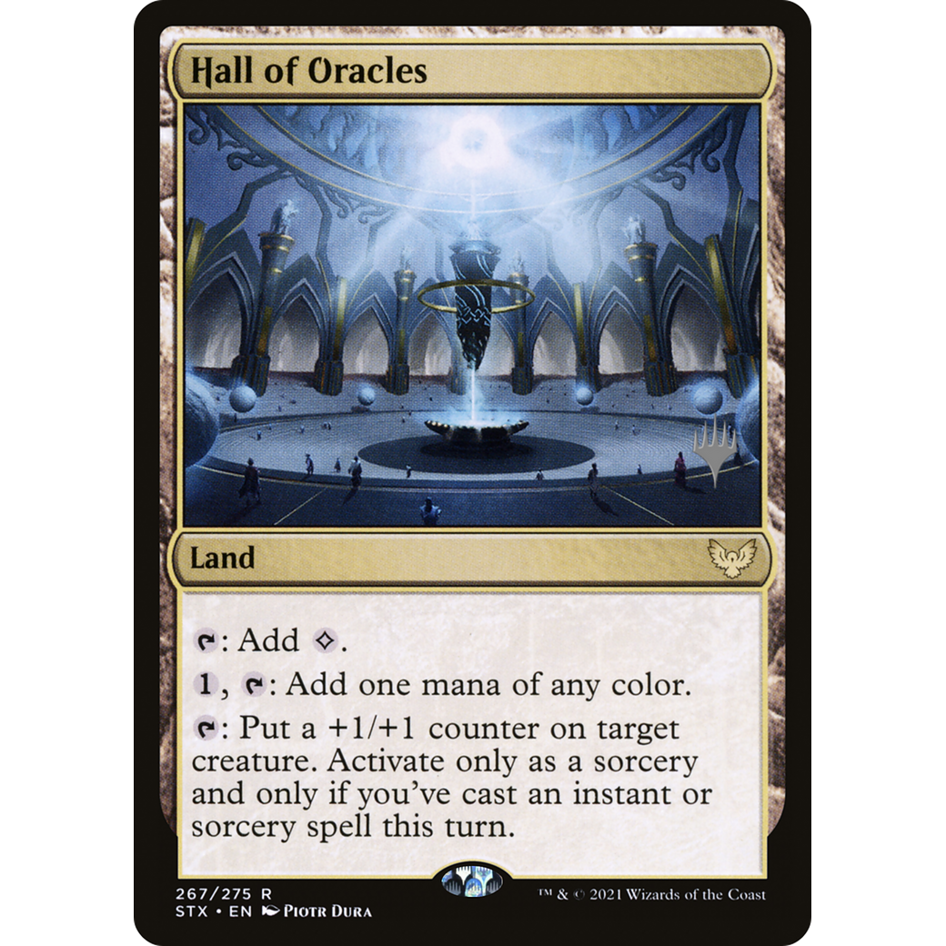 Hall of Oracles (PPSTX-267) - Strixhaven: School of Mages Promos Foil