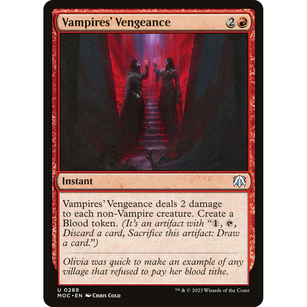 Vampires' Vengeance (MOC-289) - March of the Machine Commander