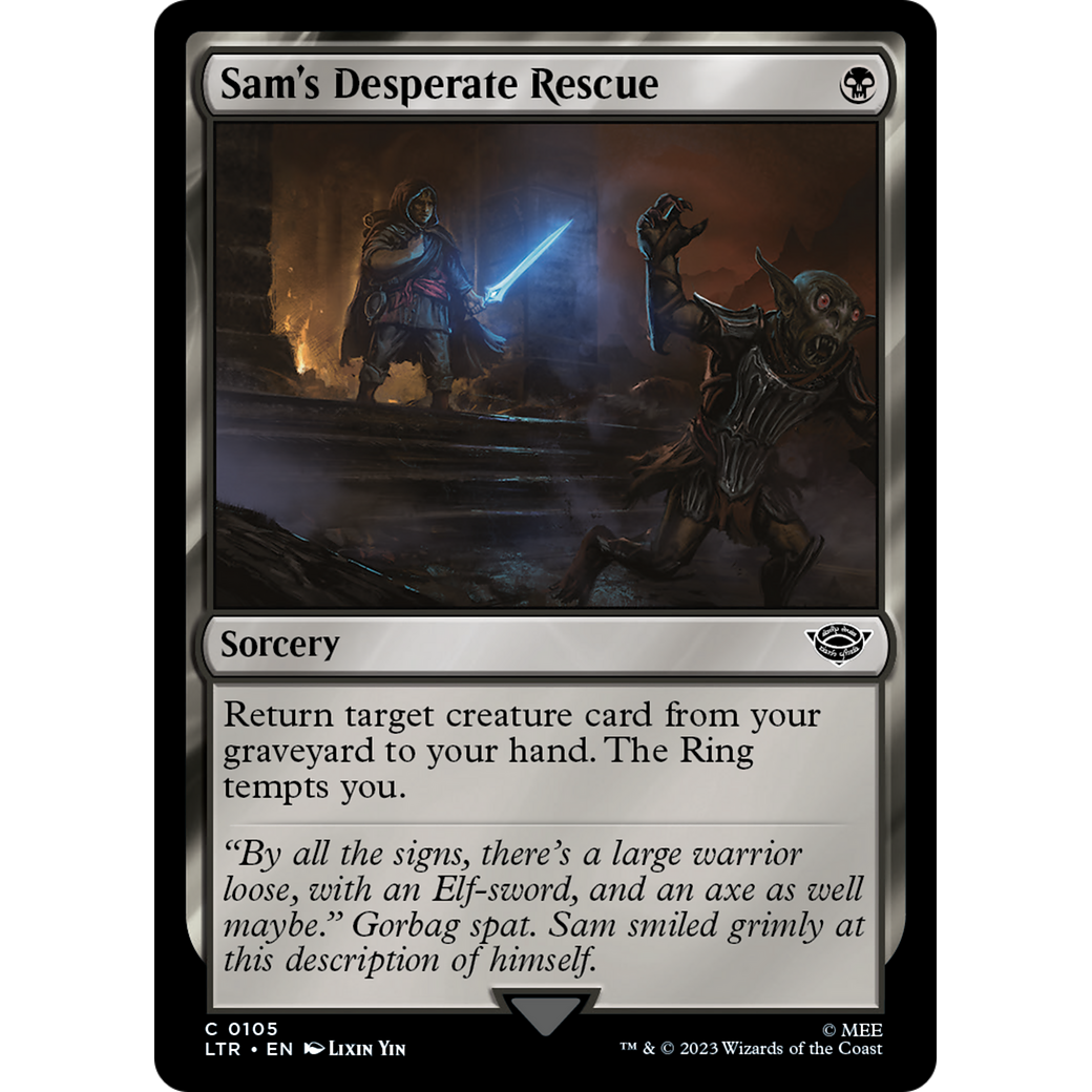 Sam's Desperate Rescue (LTR-105) - The Lord of the Rings: Tales of Middle-earth