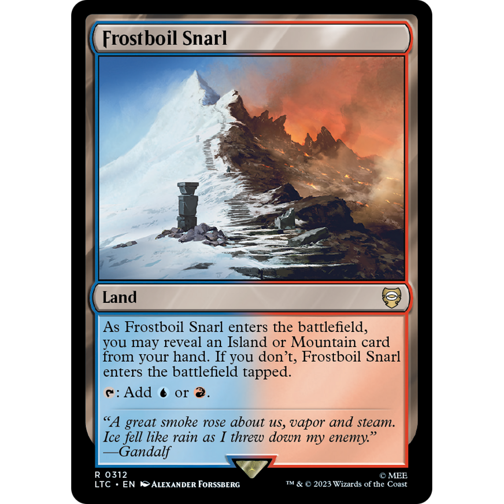 Frostboil Snarl (LTC-312) - Tales of Middle-earth Commander