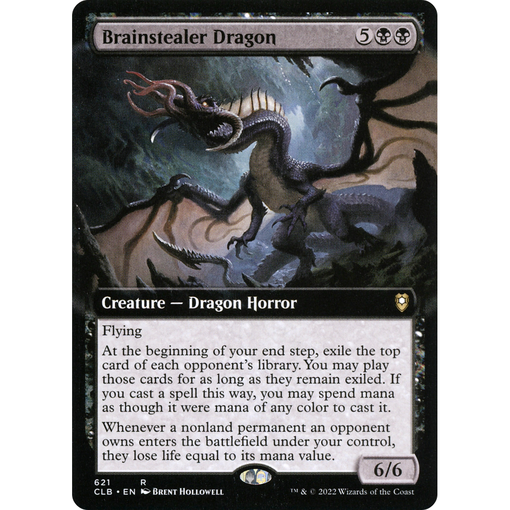 Brainstealer Dragon (CLB-621) - Commander Legends: Battle for Baldur's Gate: (Extended Art)