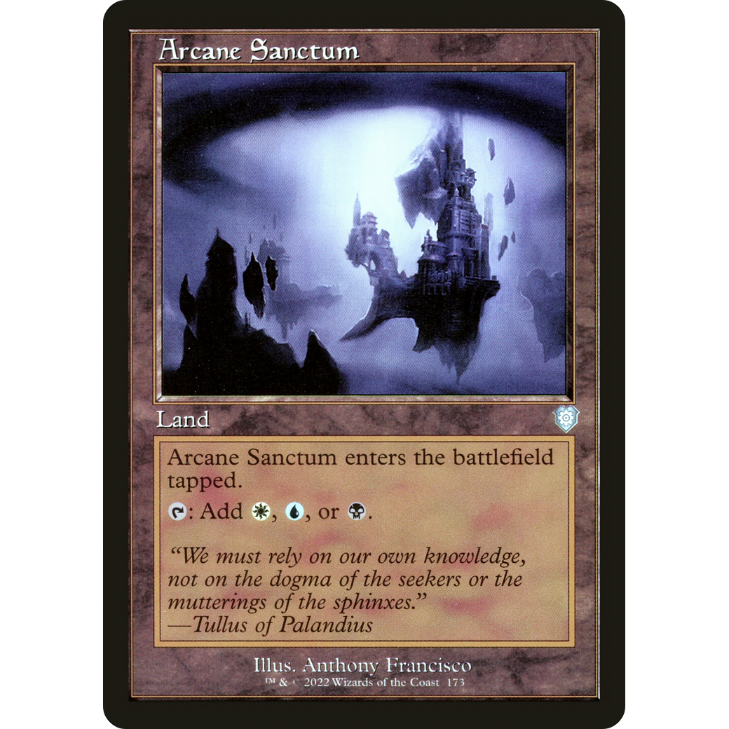 Arcane Sanctum (Retro Frame) (BRC-173) - The Brothers' War Commander