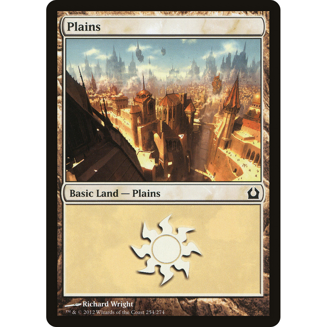 Plains (254) (RTR-254) - Return to Ravnica Foil