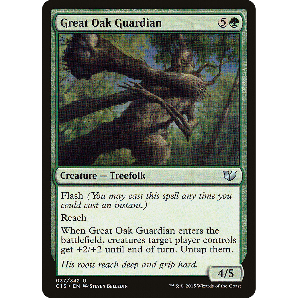 Great Oak Guardian (C15-037) - Commander 2015