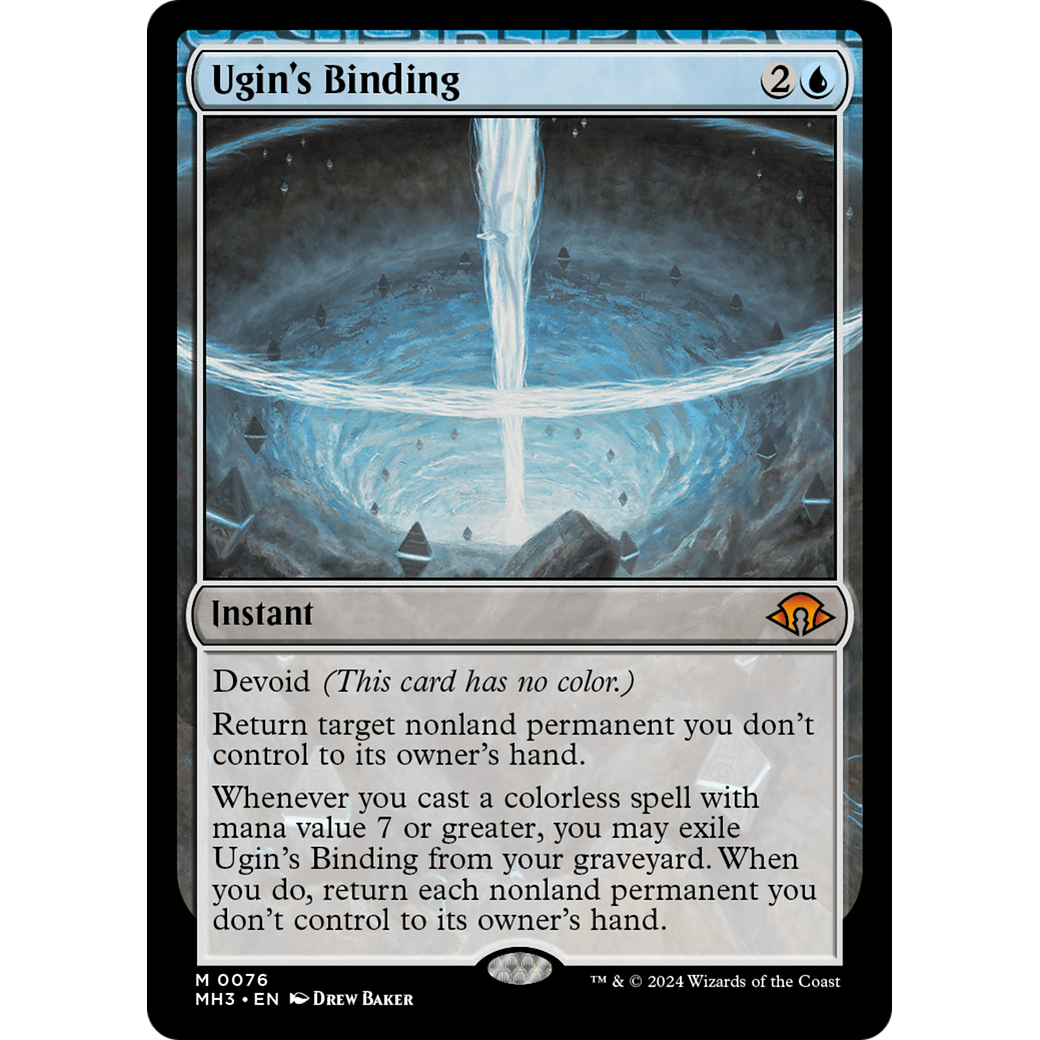 Ugin's Binding (MH3-076) - Modern Horizons 3: (devoid) Foil