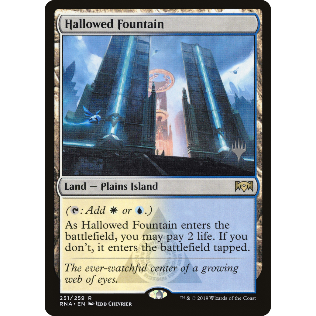 Hallowed Fountain (PPELD-251) - Ravnica Allegiance Promos Foil