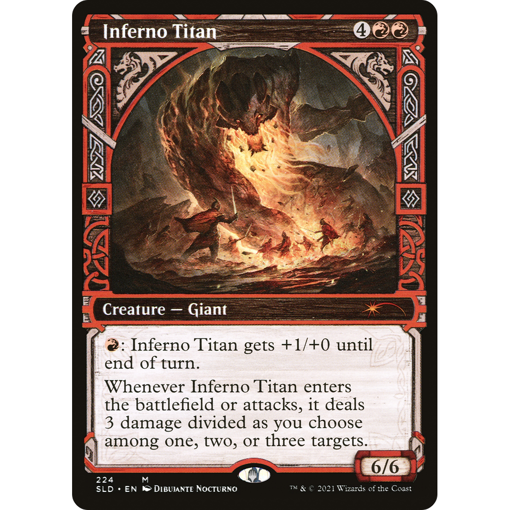 Inferno Titan (SLD-224) - Secret Lair Drop: (Showcase) Foil