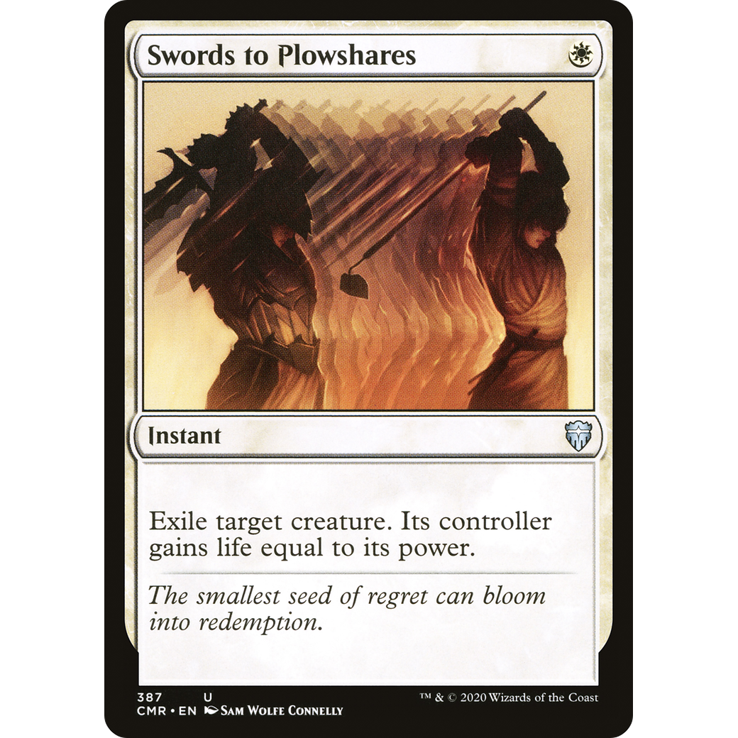 Swords to Plowshares (CMR-387) - Commander Legends