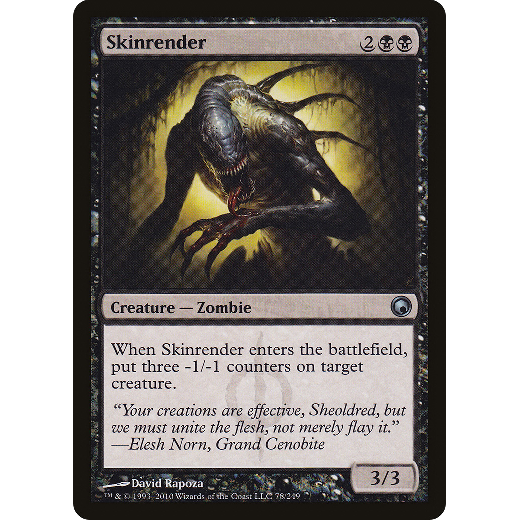 Skinrender (SOM-078) - Scars of Mirrodin