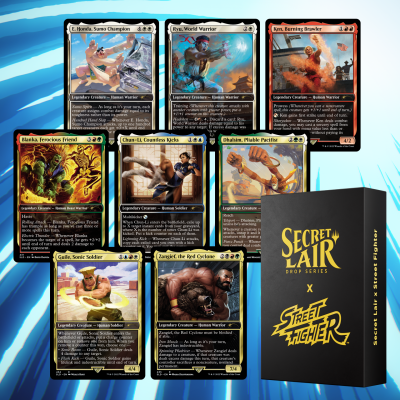 Magic the Gathering: Secret Lair x Street Fighter