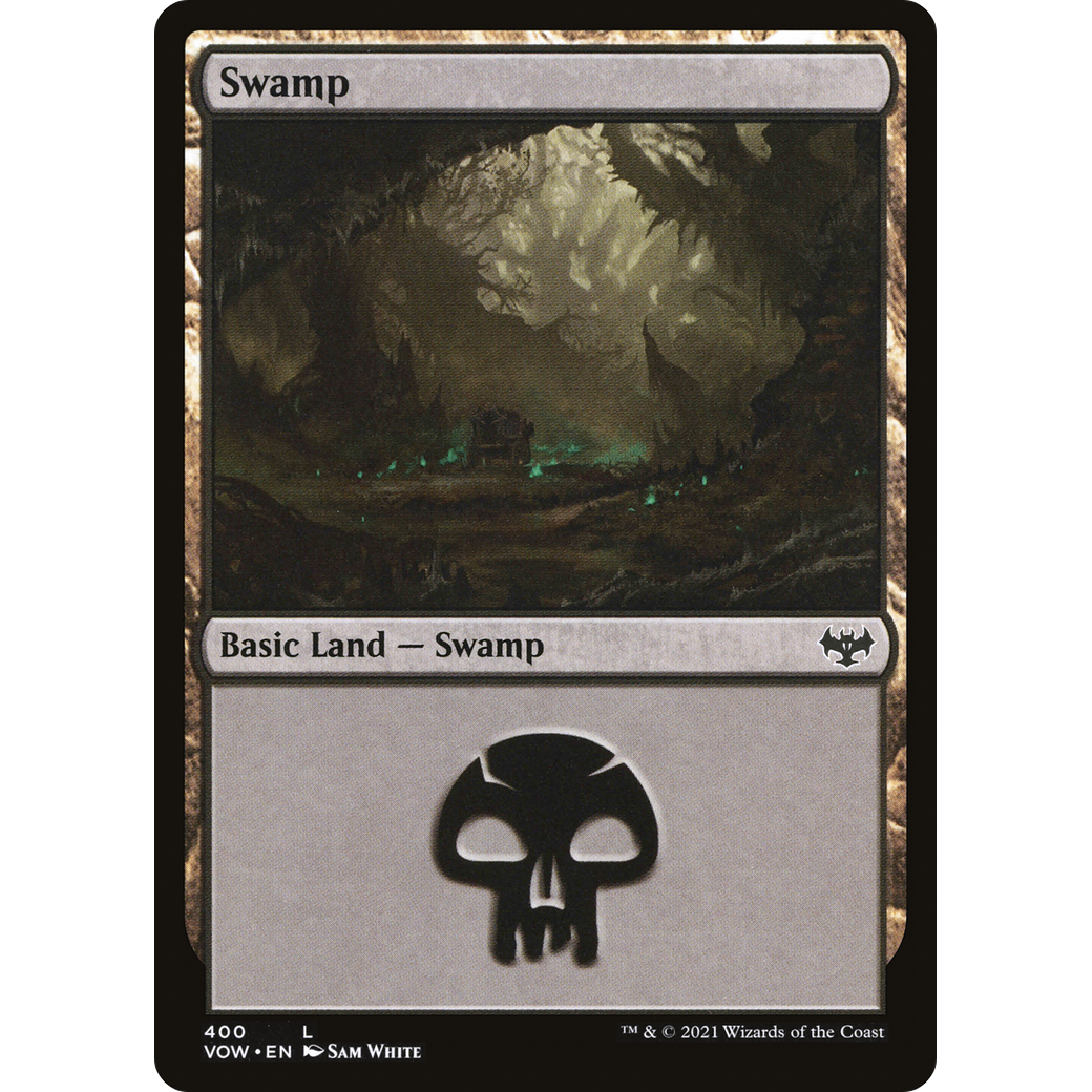 Swamp (400) (VOW-400) - Innistrad: Crimson Vow Foil