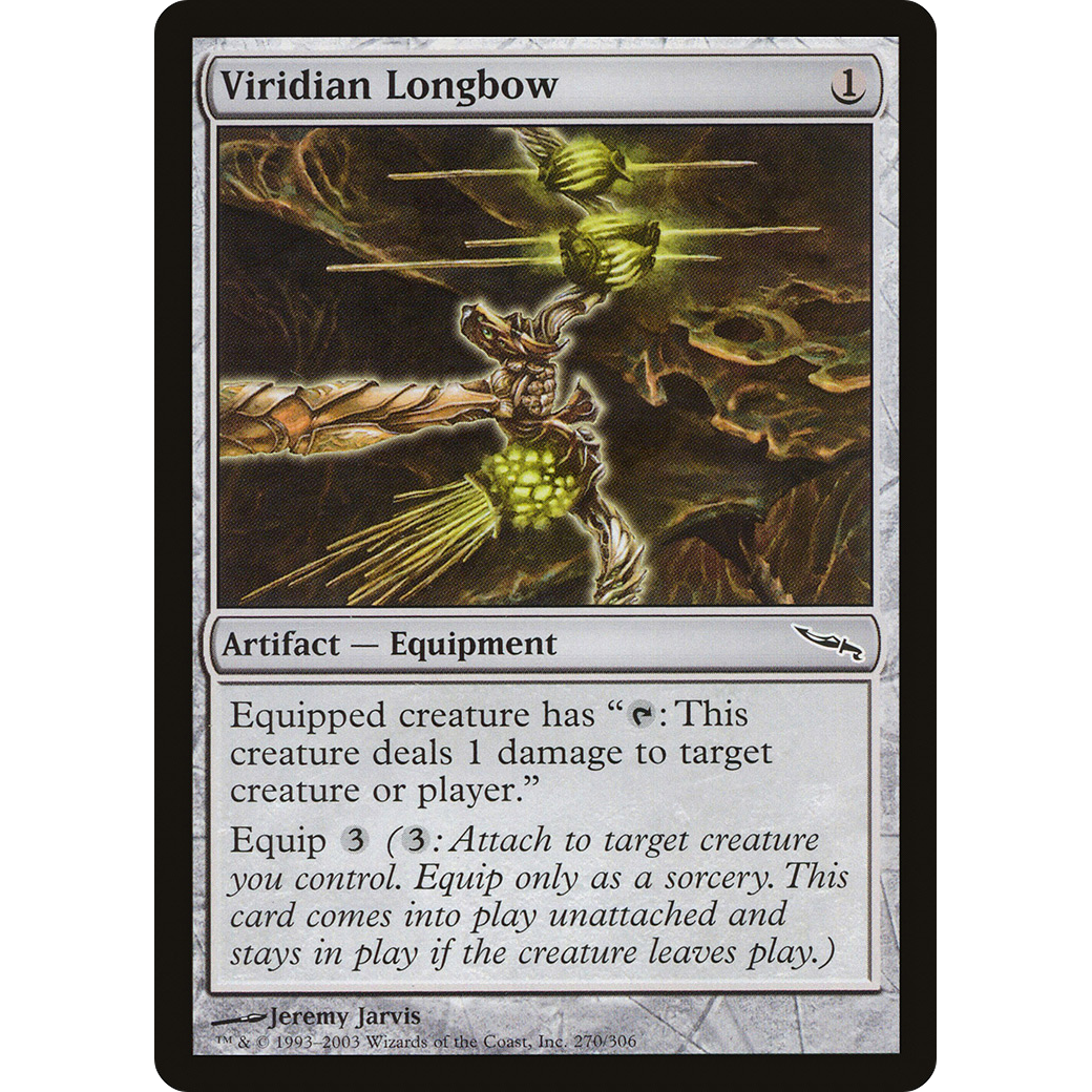 Viridian Longbow (MRD-270) - Mirrodin