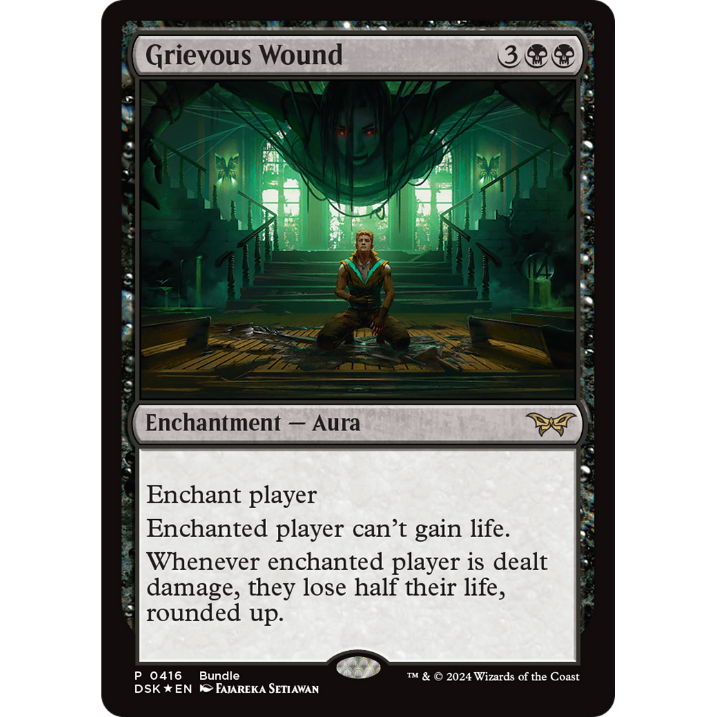 Grievous Wound (UMP-416) - Duskmourn: House of Horror Foil