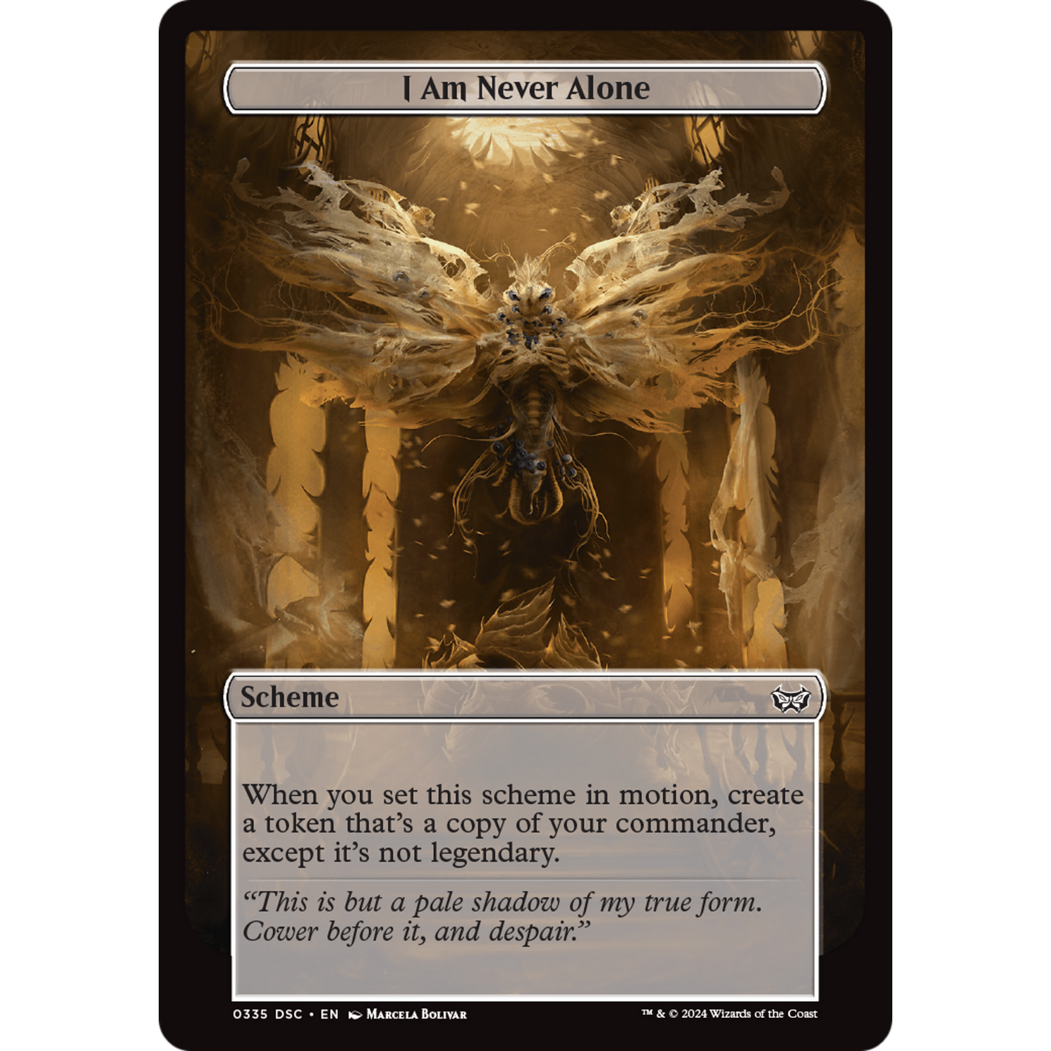 I Am Never Alone (A:DSC-335) - Duskmourn: House of Horror Commander