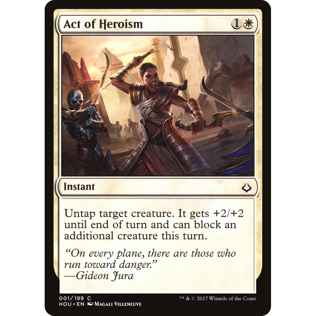 Act of Heroism (HOU-001) - Hour of Devastation